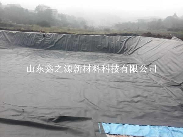 污水池防滲膜須按步驟進行鋪設(shè)焊接